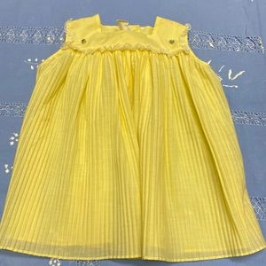Vintage yellow toddler dress